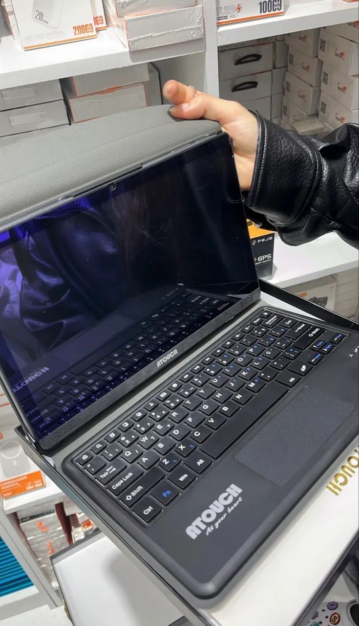 Tablet Atouch S-Tab Max 11? 6GB RAM + 256GB | Teclado, Mouse e Capa