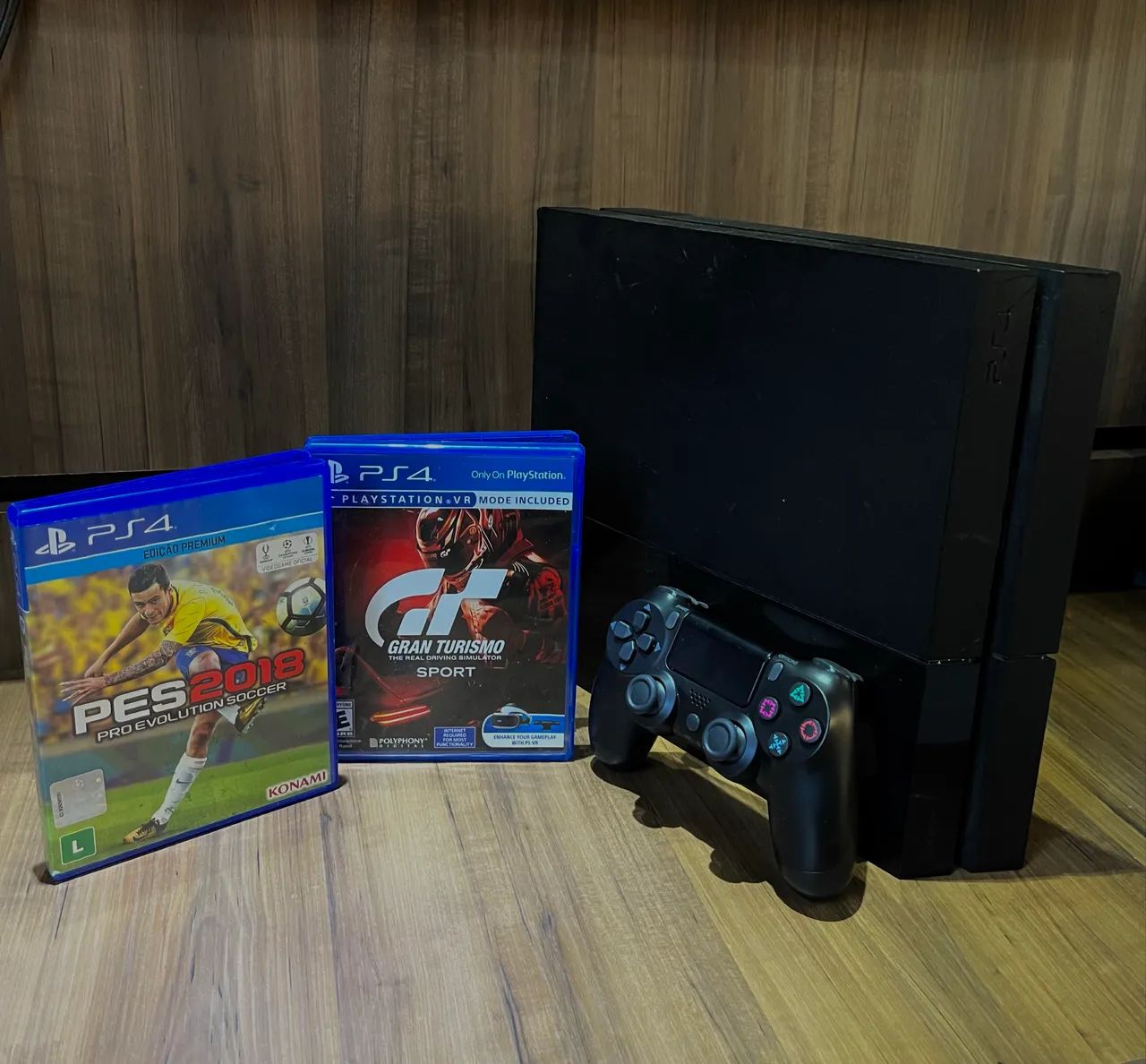PS4 Fat + Jogos