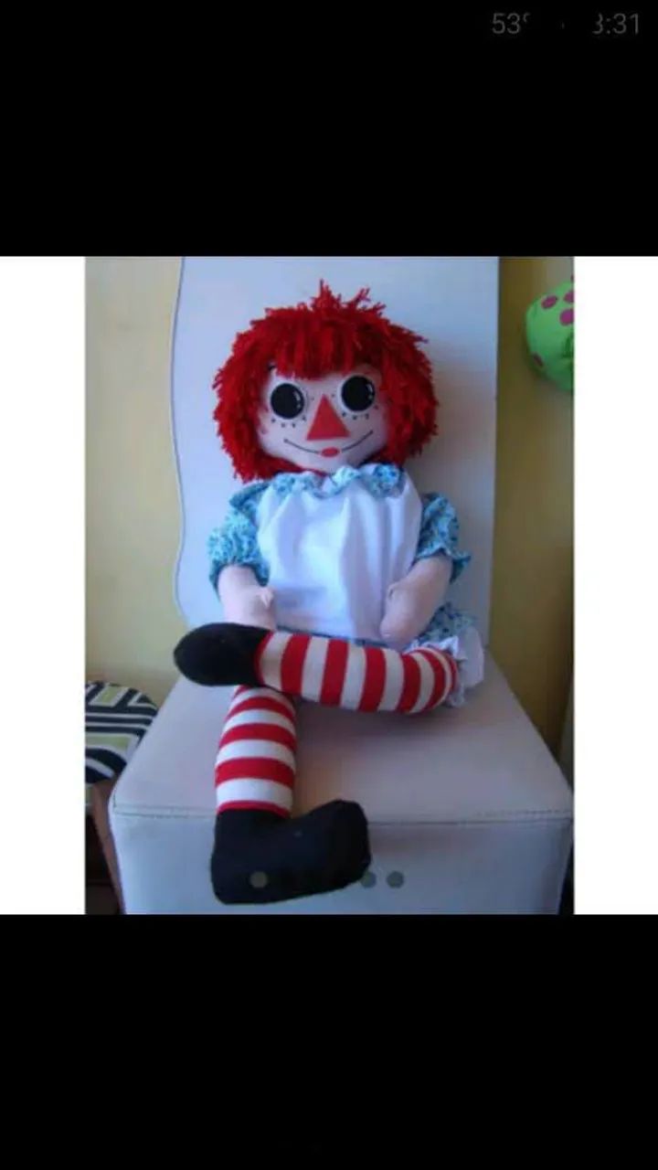 Boneca Raggedy Ann ou Annabelle - Foto 2