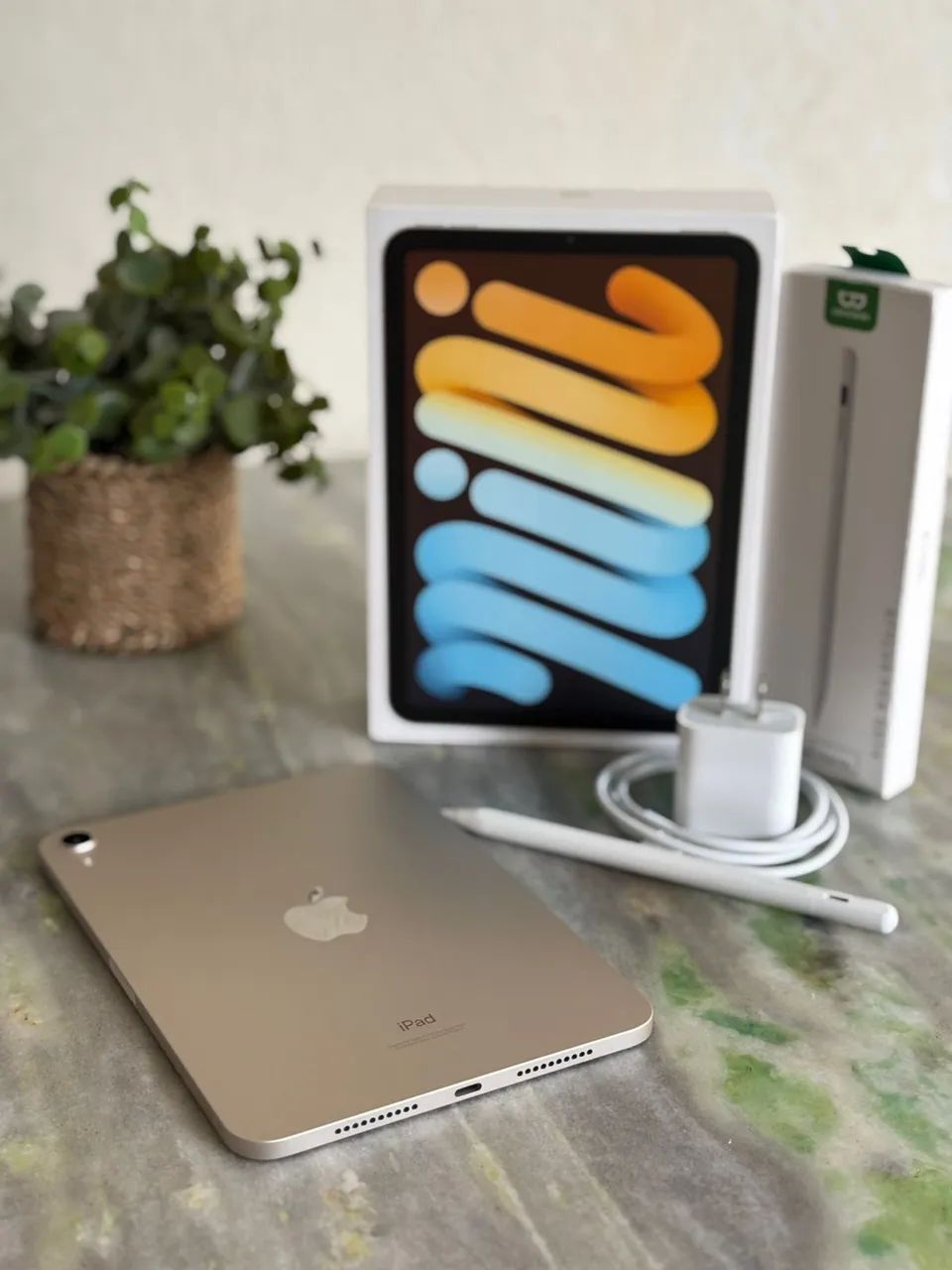 Ipad Mini 6 - 64gb + Canega Goojodoq + Capa