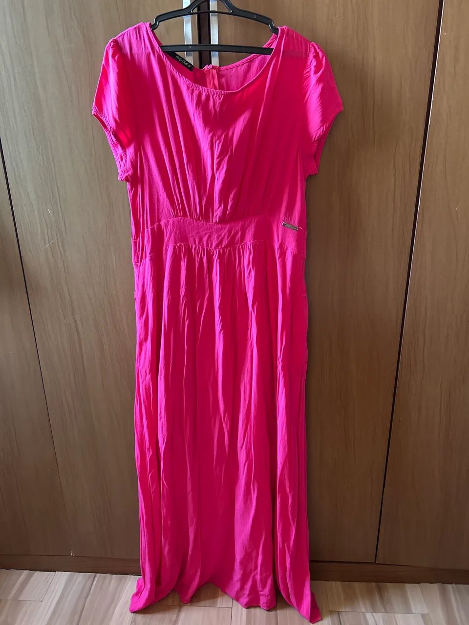 Vestido longo pink