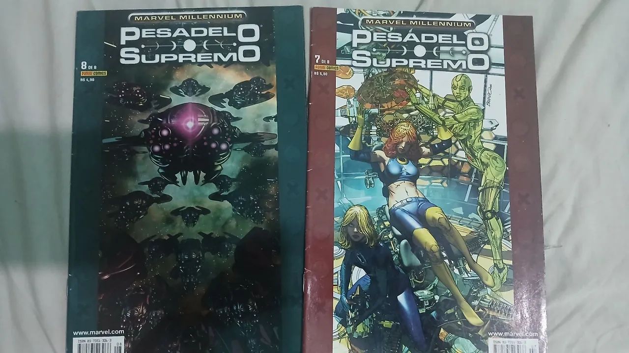 Marvel Millenium - Pesadelo Supremo completo 8 edições  - Foto 5