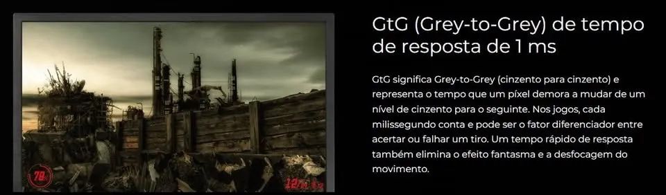 MONITOR GAMER AOC + BRAÇO - Foto 5