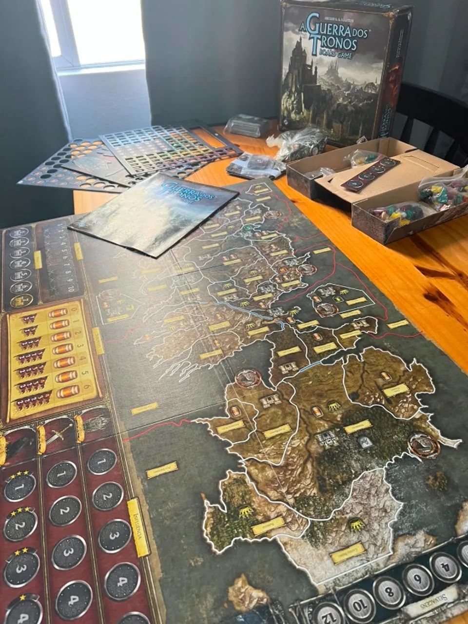 a guerra dos tronos board game (galápagos jogos) - Foto 5