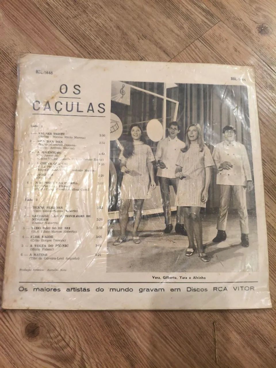 Vinil raro e em excelente condições dos Caçulas - Foto 2