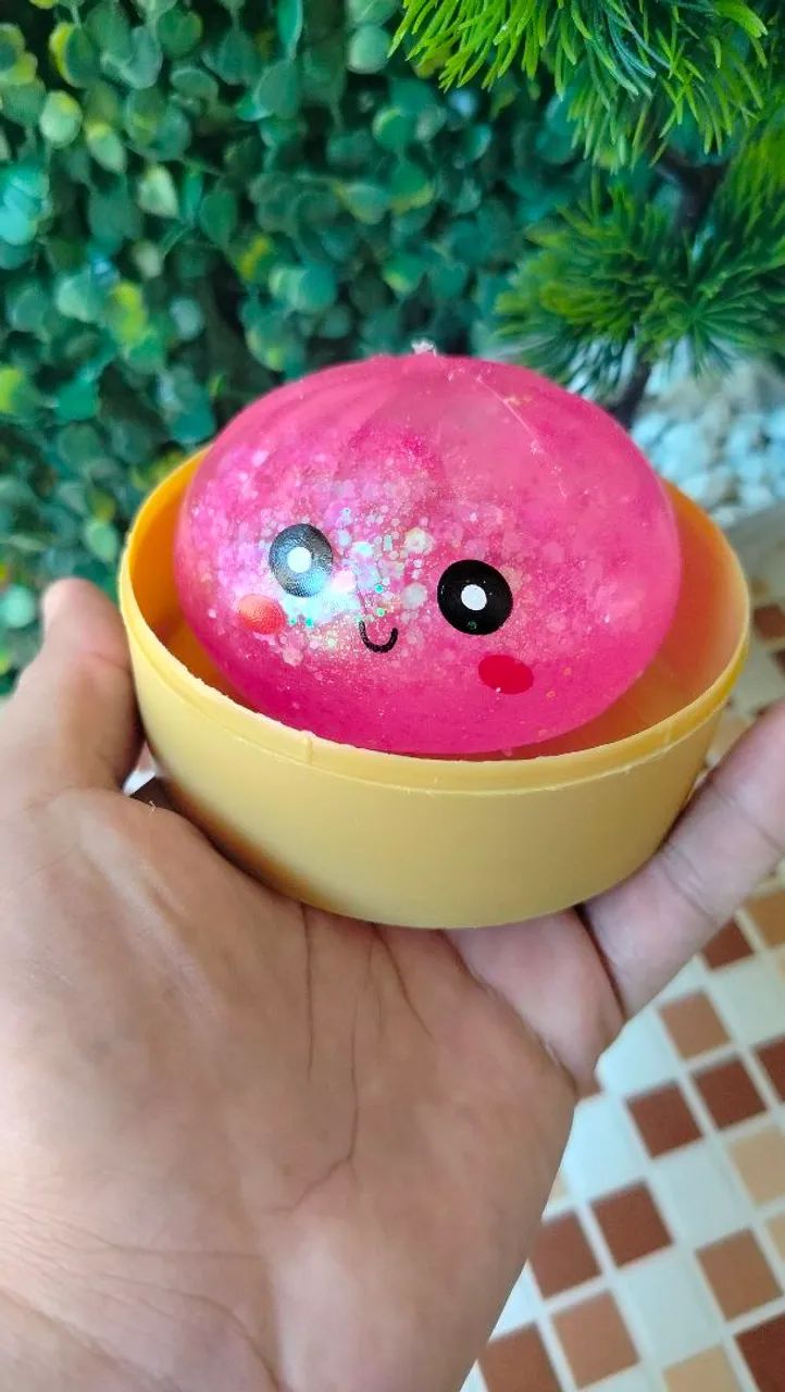 Brinquedo kwai squishy viral lançamento 