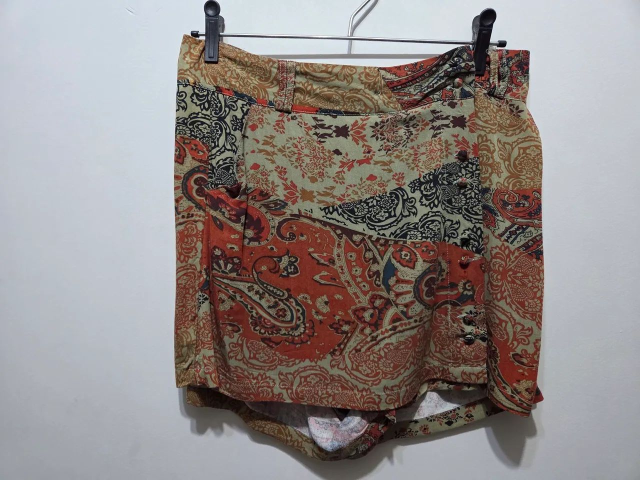 Short Saia Aquamar G Estampado