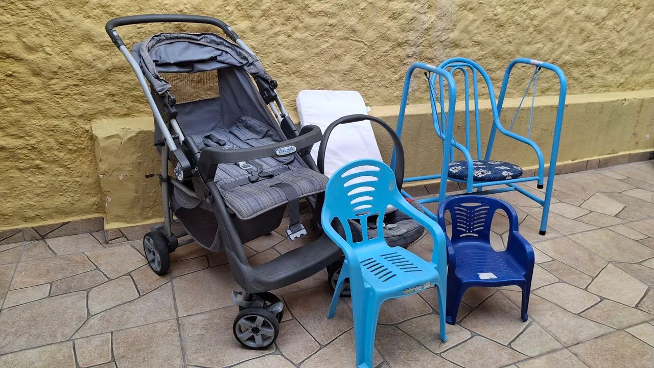 Carrinho de bebê + bebê conforto.  - Foto 2