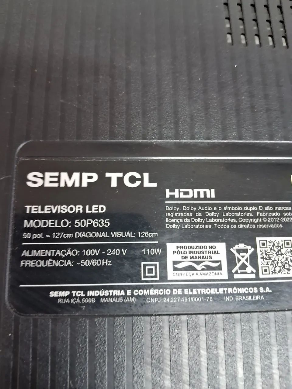 Vendo tv 50 polegadas tcl - Foto 4