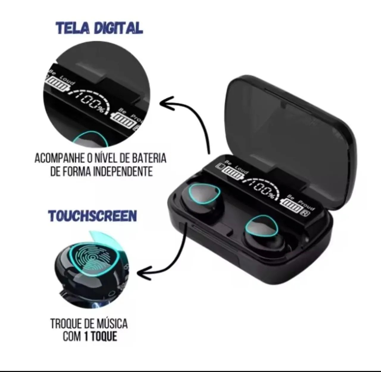 Fone de Ouvido Bluetooth  - Foto 2