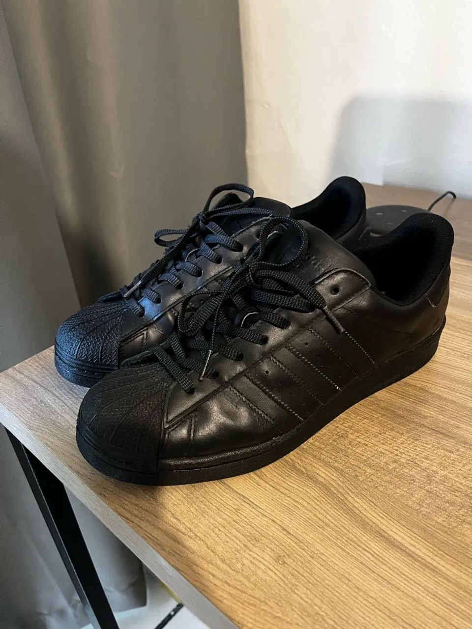 Tênis Adidas Superstar Preto 41 - Foto 5