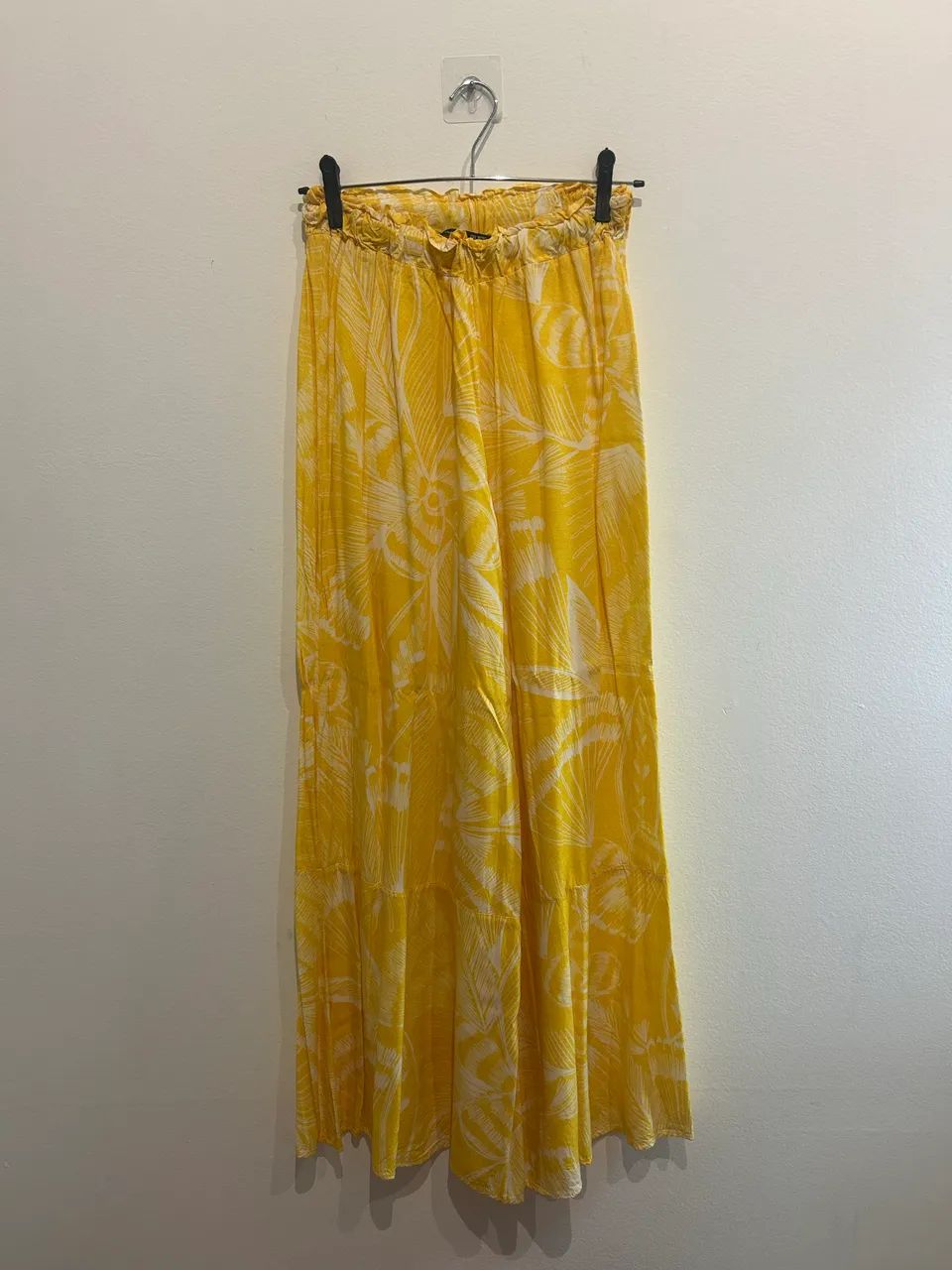 Calça Pantalona Oh, Boy! Estampada - Tam. P - Foto 2