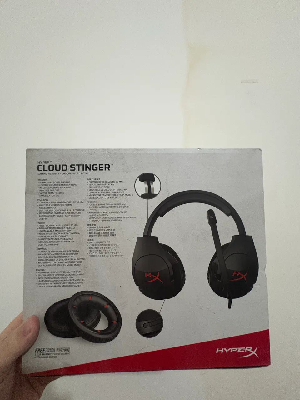Headset Gamer HyperX cloud stinger LACRADO - Foto 2