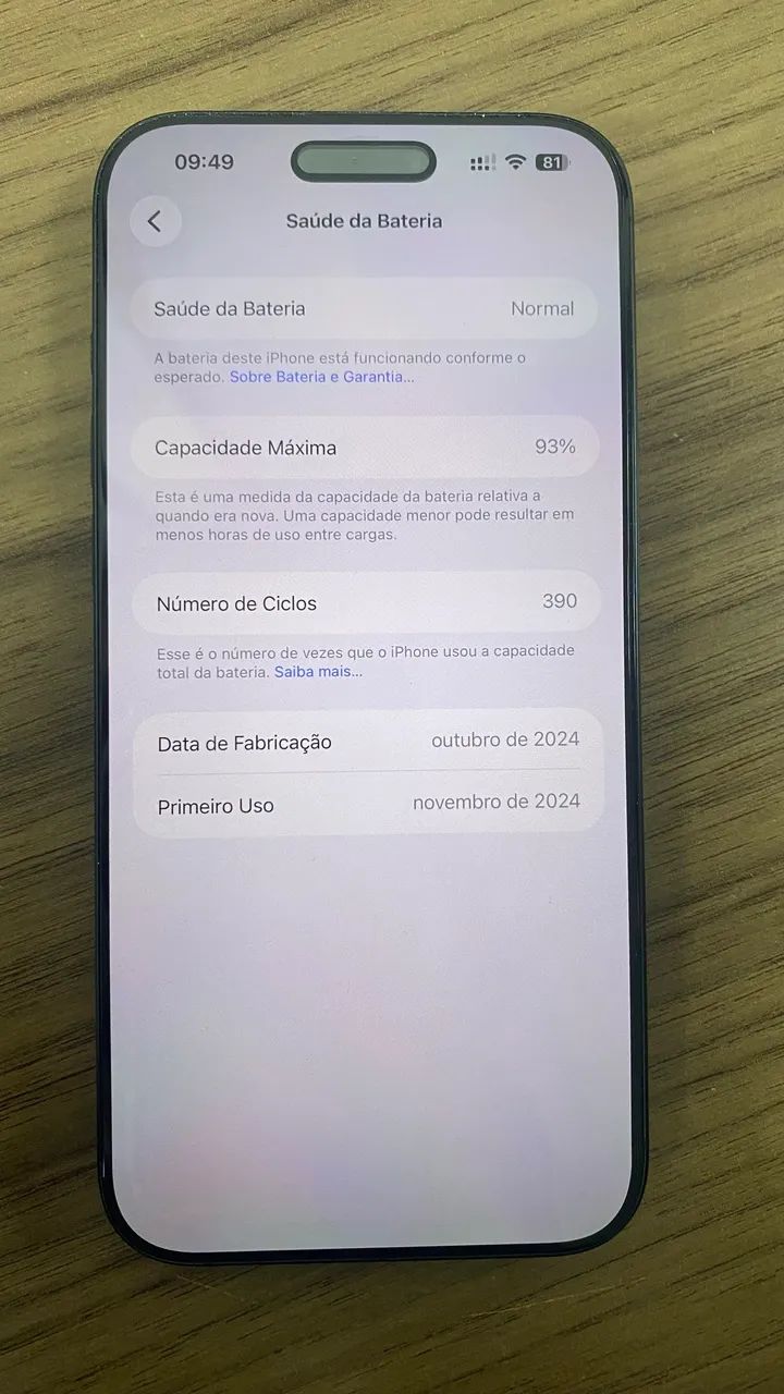 IPHONE 16 PRO MAX SEMINOVO - Foto 4