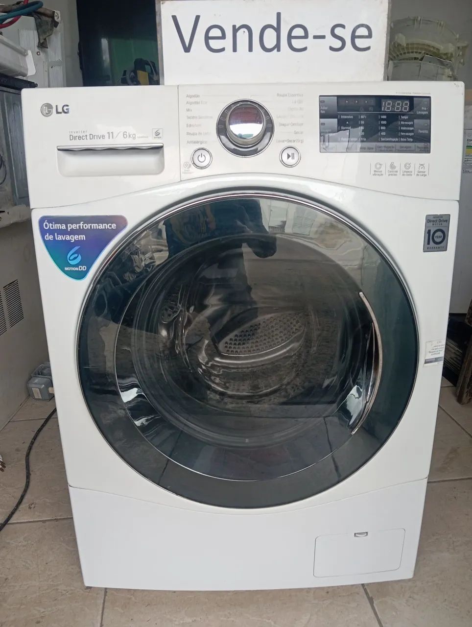 Lava e seca LG 11 seca 6 linda 