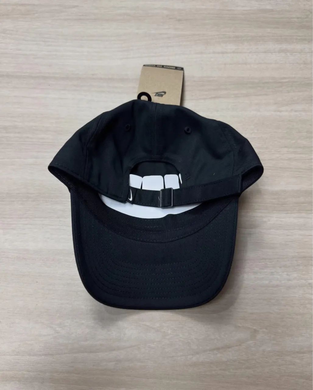 Boné Nike Club Swoosh Original (Preto) - Foto 3