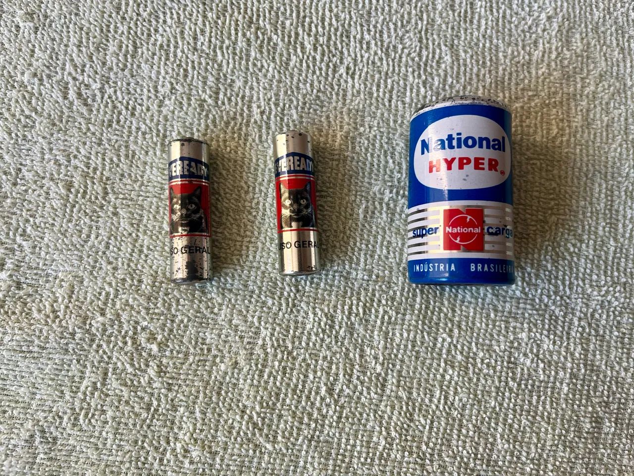 Pilhas antigas Originais década de 80 - Foto 2