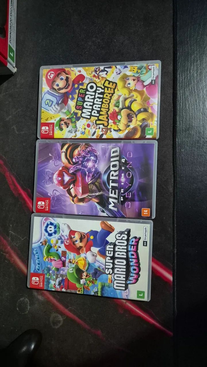 Nintendo switch 2 + 3 jogos e Pro controller - Foto 2