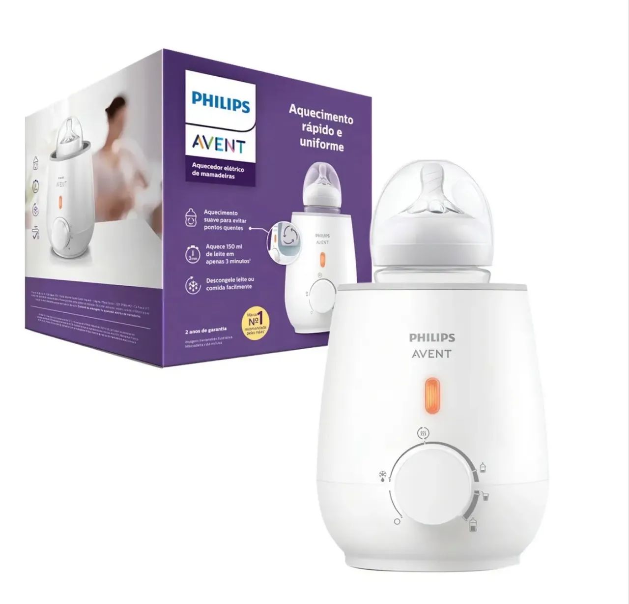 Aquecedor De Mamadeiras - Philips Avent