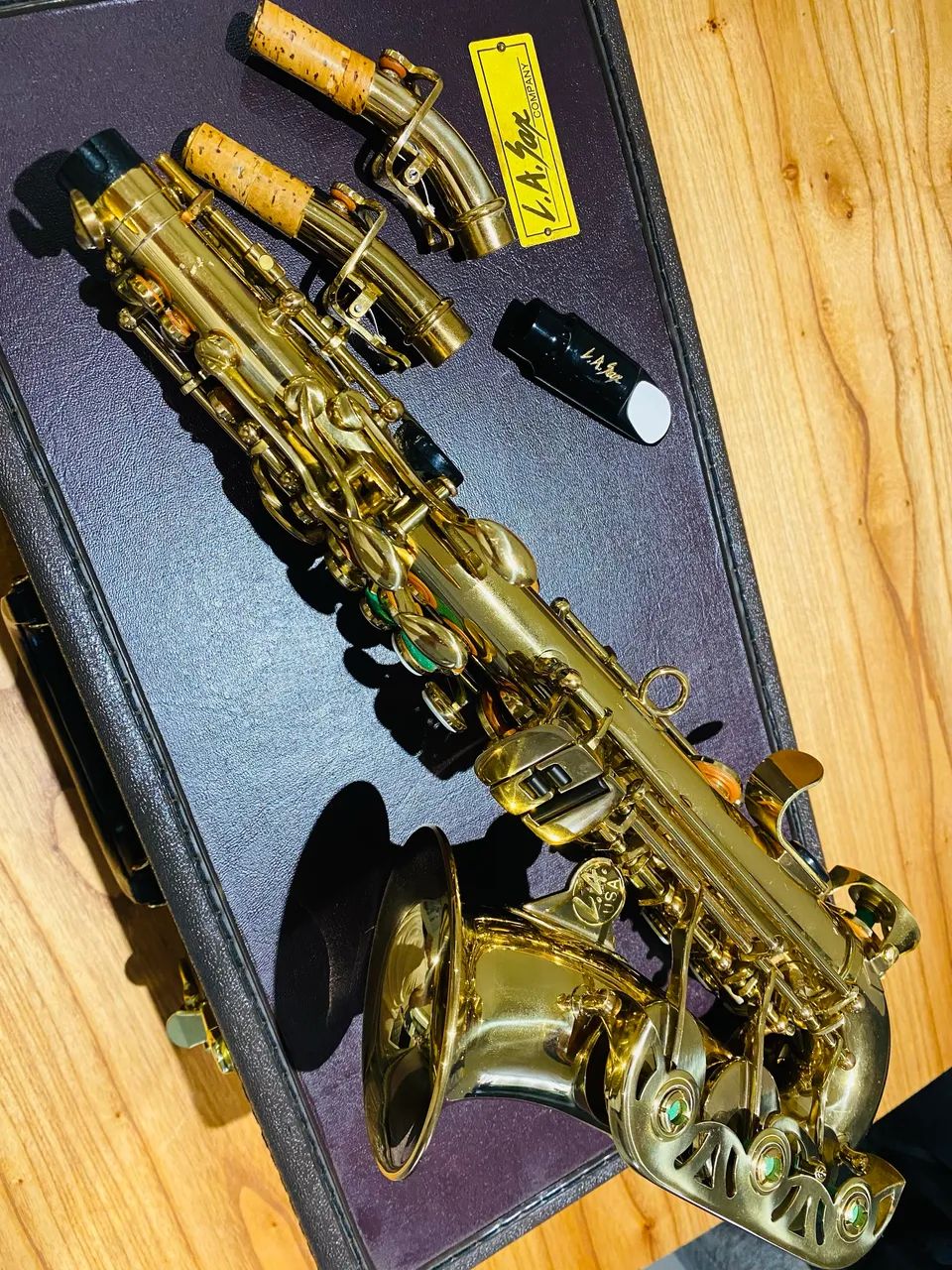 Sax Soprano LA SAX 660GL - Instrumentos musicais - Vila Adyana