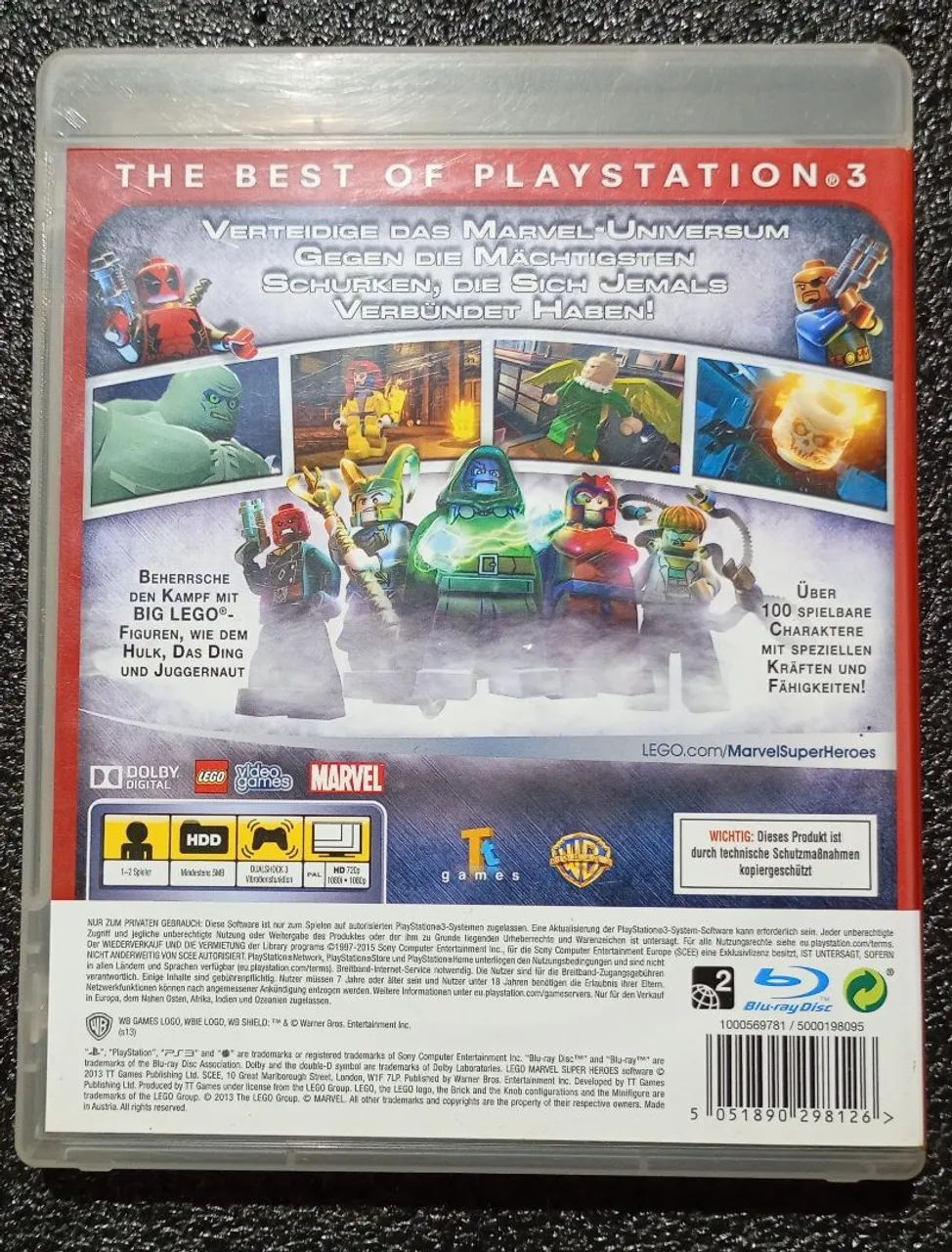 Lego Marvel super heroes ps3 usado  - Foto 4
