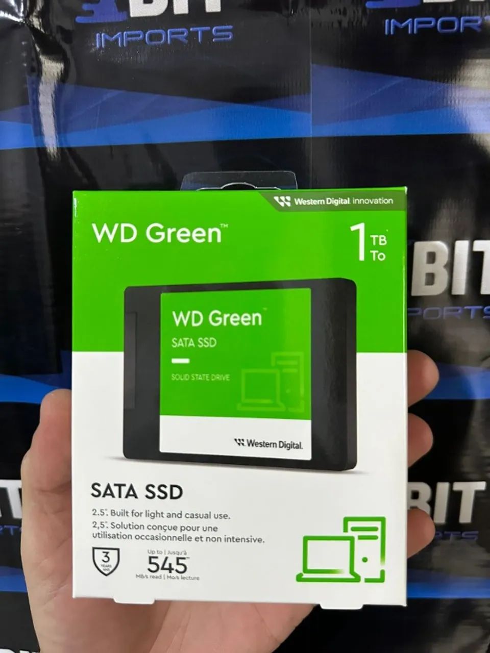  SSD WD Green 1TB | Sata 3 | Novo Lacrado | Original