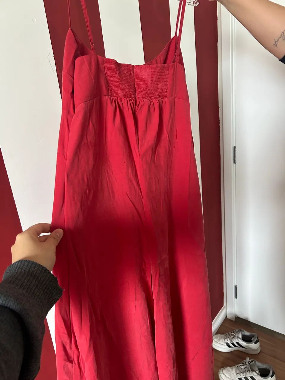Vestido Vermelho Longo Hering - Foto 4