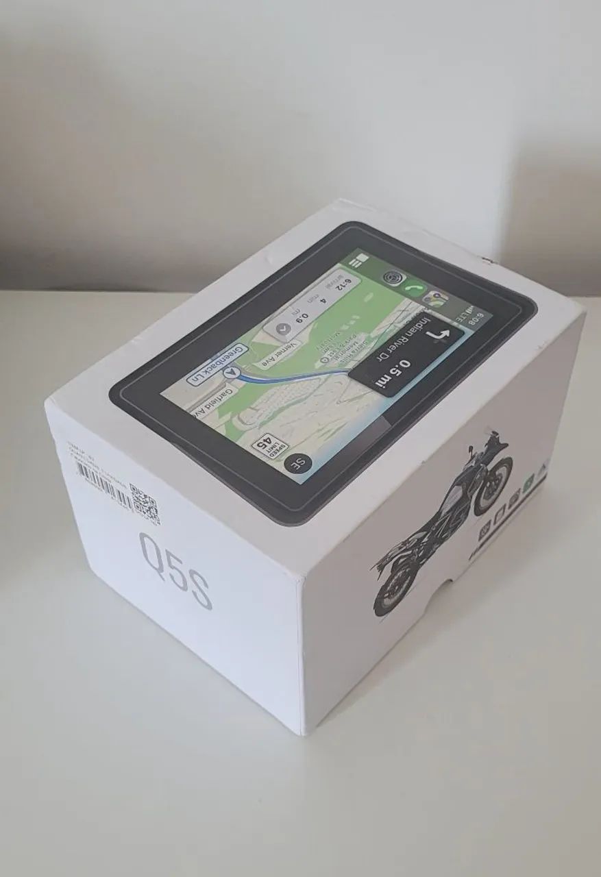 Central Multimídia Motos 5 Touch Screen H-tech Carplay Android Auto
