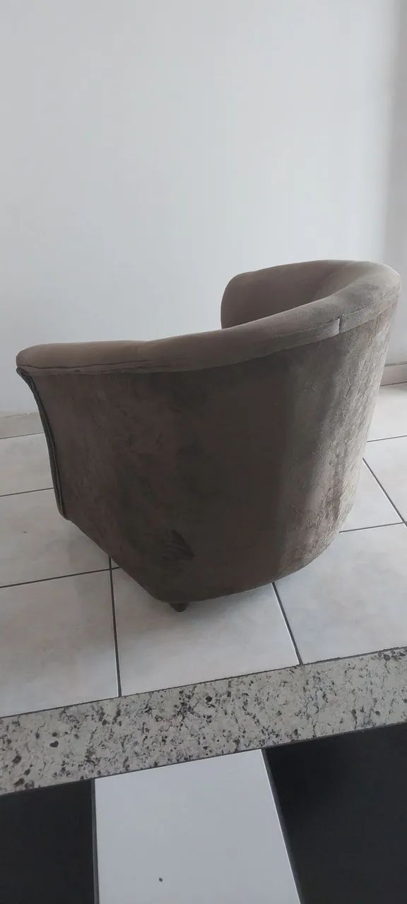 Poltrona marrom  - Foto 5