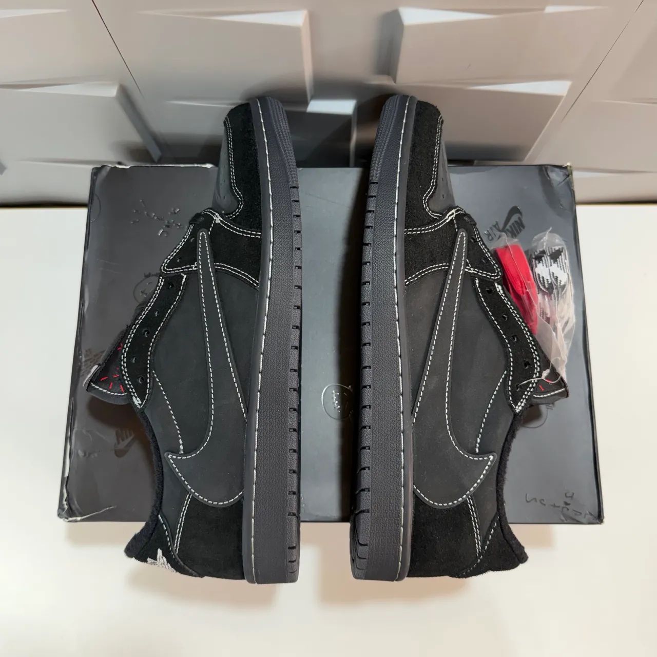 Air Jordan 1 Low x Travis Scott Black Phantom 43,5 - Foto 3