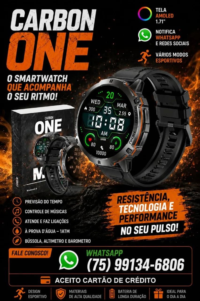 Smartwatch Carbon One Max - Foto 2