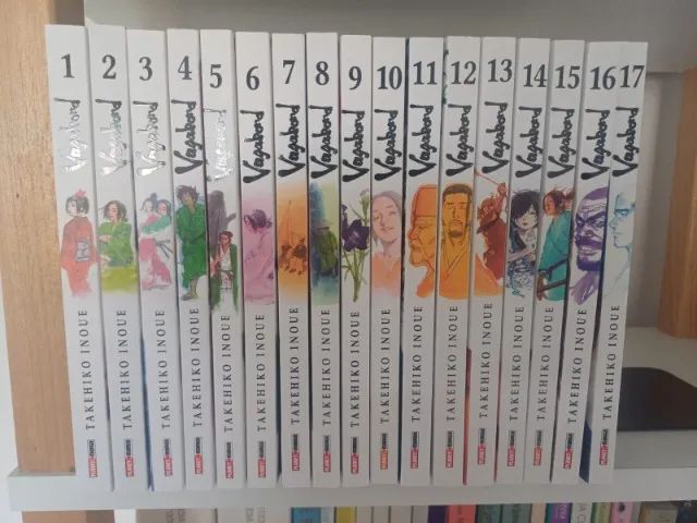 Vagabond - vols. 1 ao 17 - Panini
