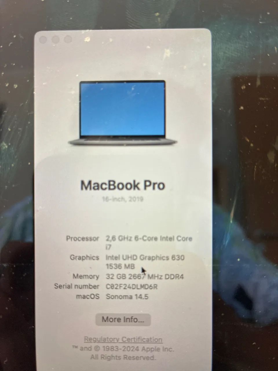 MacBook Pro  32gb 1tb  i9 2019  - Foto 3