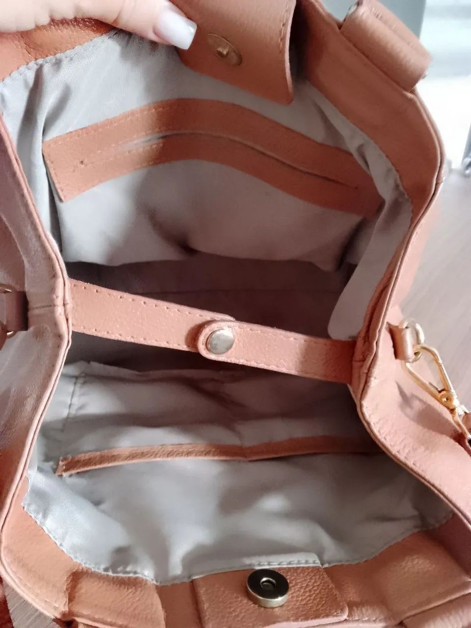 Bolsa em couro  - Foto 2