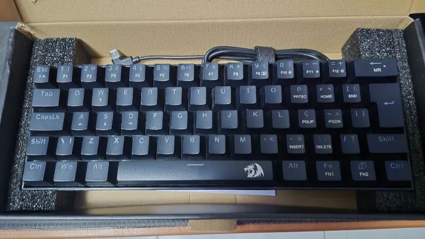 Teclado Mecânico Redragon Lakshmi, Rainbow, ABNT2 - Foto 2