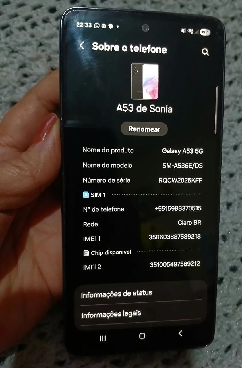 Celular Samsung A53  - Foto 4