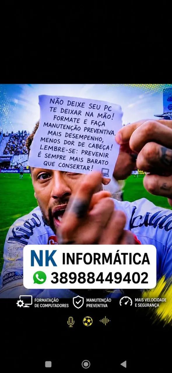 Formatação e manutenção preventiva no computador 