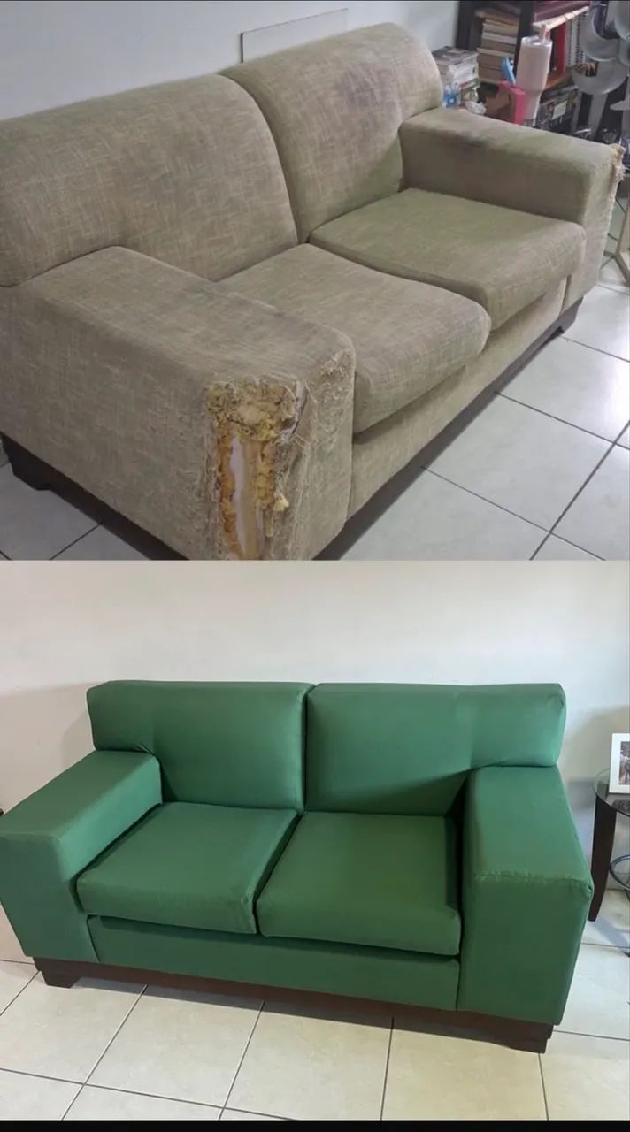 Reformamos e fabricamos sofás e estofados sob medida  - Foto 3