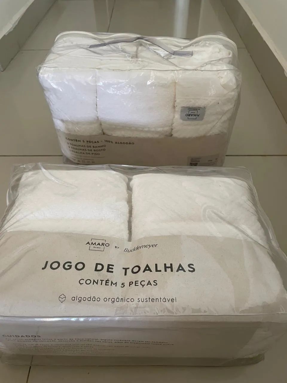 Jogo de toalhas 