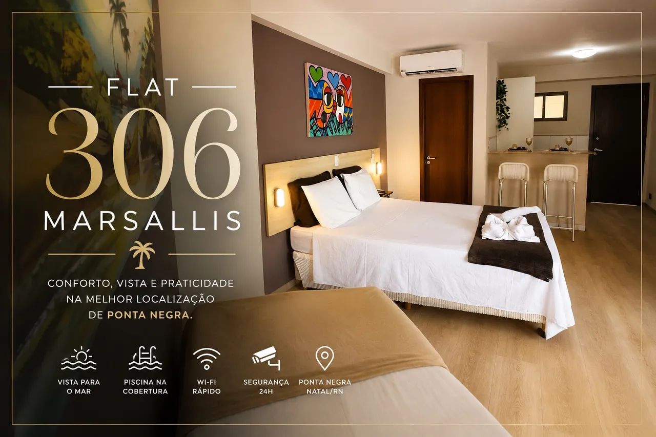 Flat 306 - Marsallis em Ponta Negra/RN