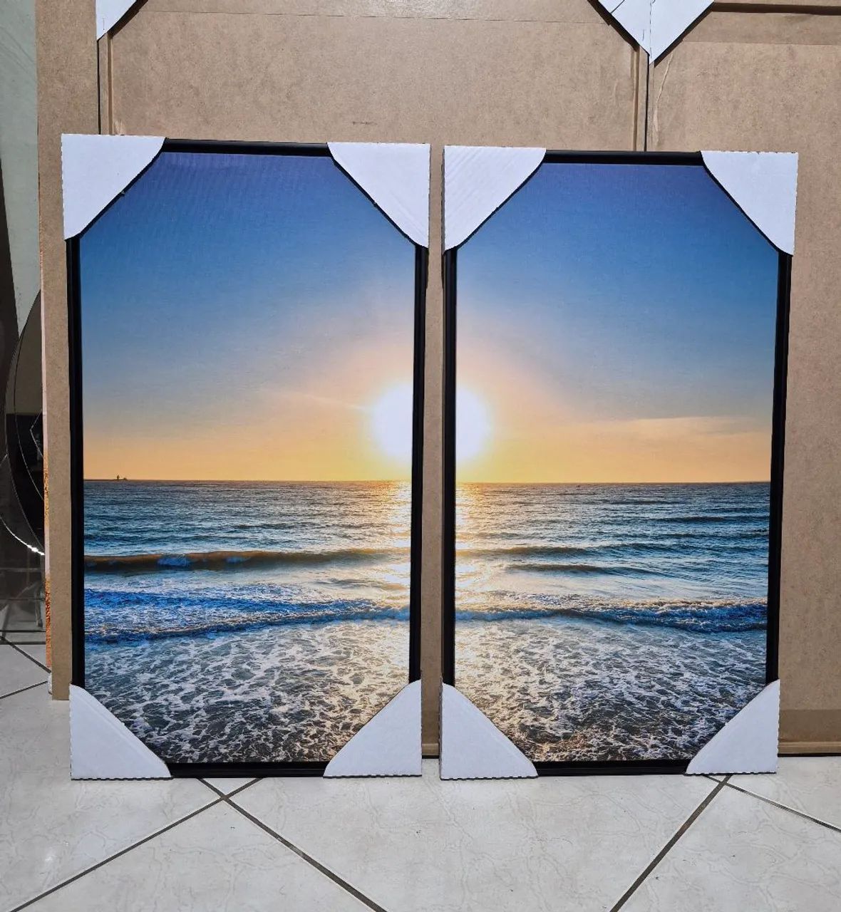 Telas canvas conjunto 2 partes