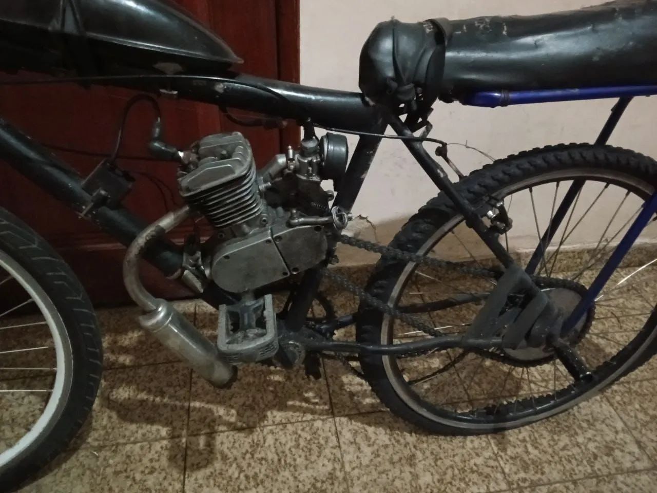 Bicicleta motorizada 80cc - Foto 4