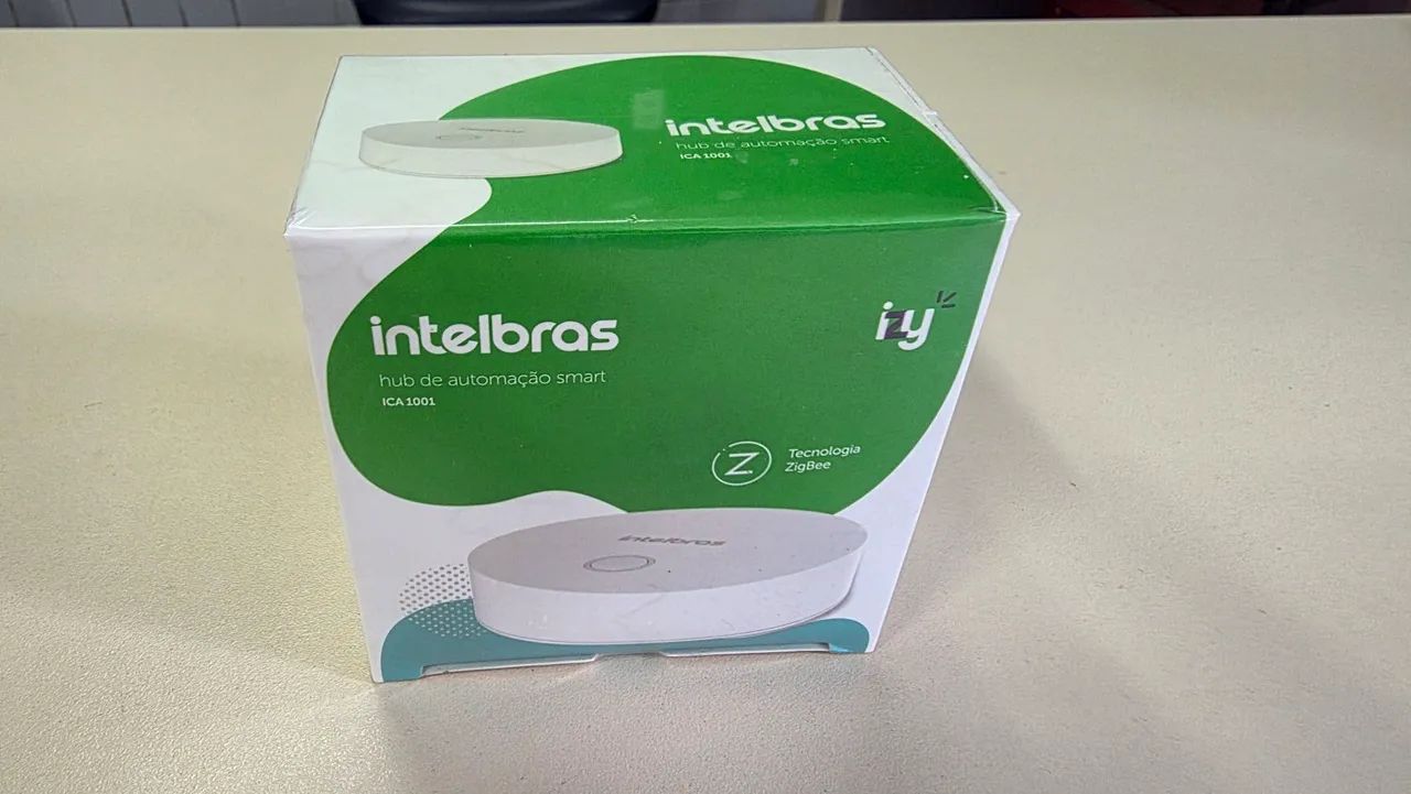 Central HUB Intelbras ICA 1001 ZigBee e WiFi, Alexa e Google Assistant - Foto 2