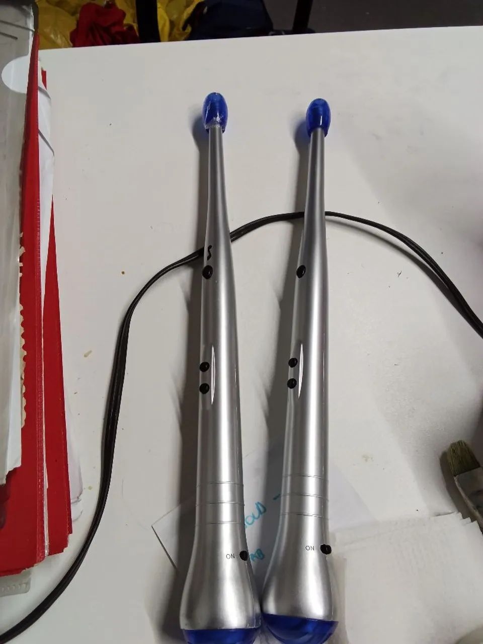Baquetas de bateria eletrônicas