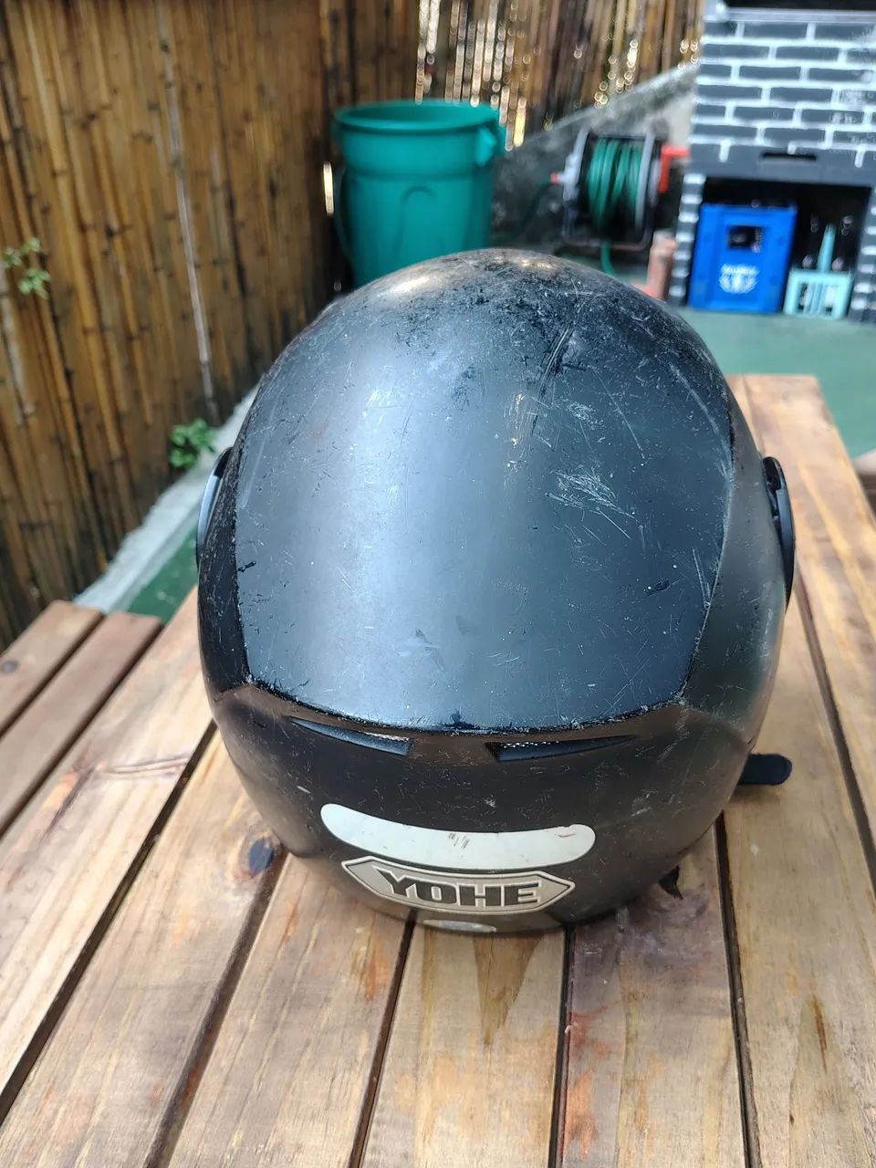cCapacete moto da marca Yohe, - Foto 4