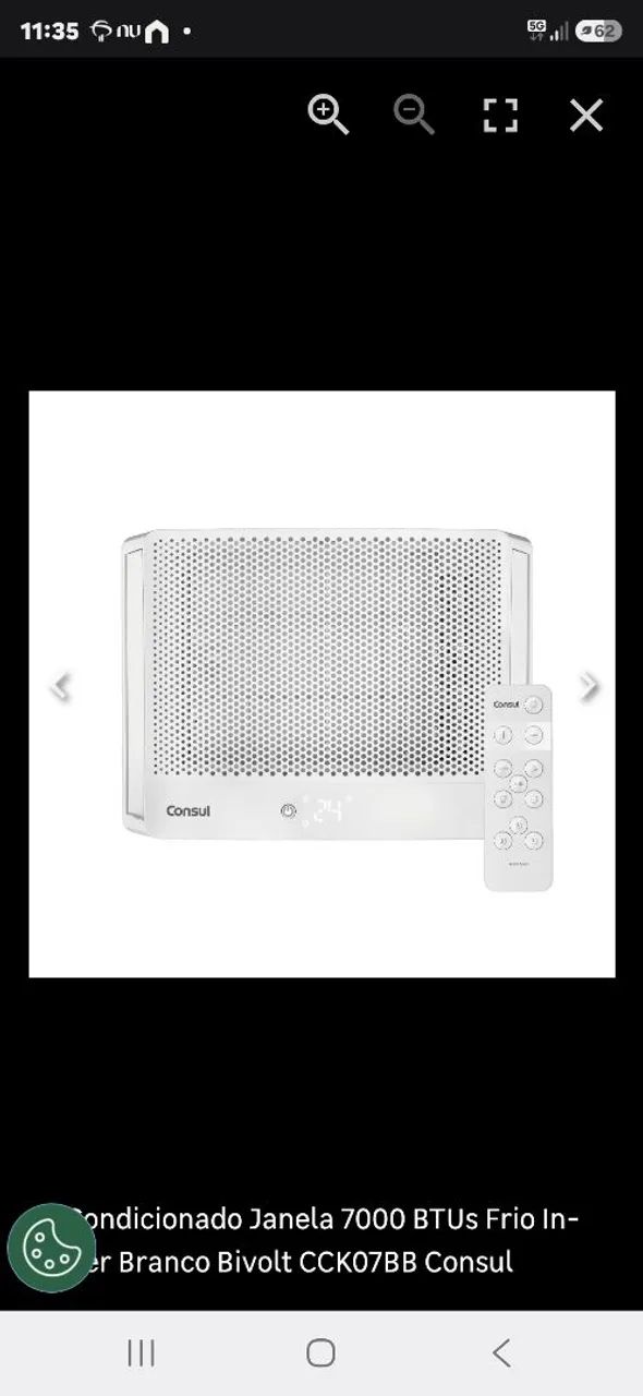 Vendo Ar condicionado 10.000 btus 220v. - Foto 2