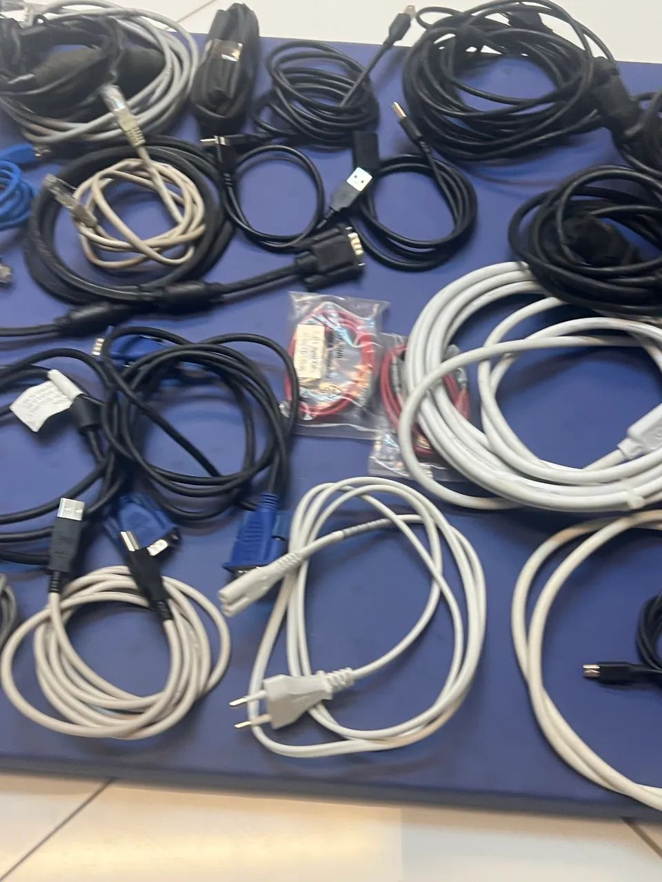 Cabos Variados Para PC, Monitor, Internet E Eletrônicos - Foto 3