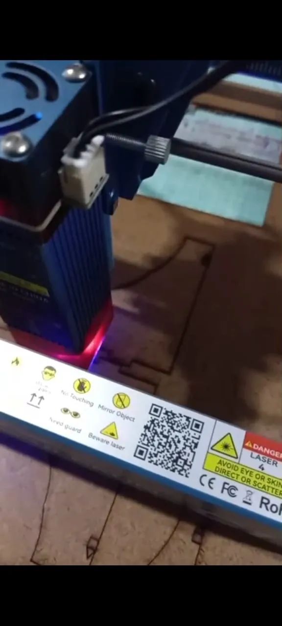 máquina a laser, corte e gravação.  - Foto 5