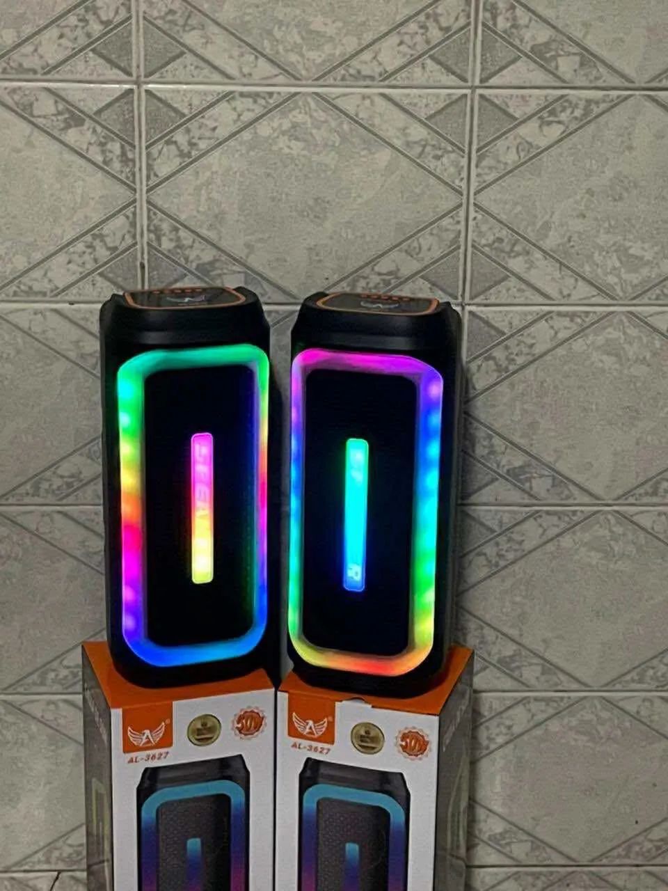 Caixa de Som Bluetooth Altomex AL-3627- 50W - LED RGB - Nova - Foto 5