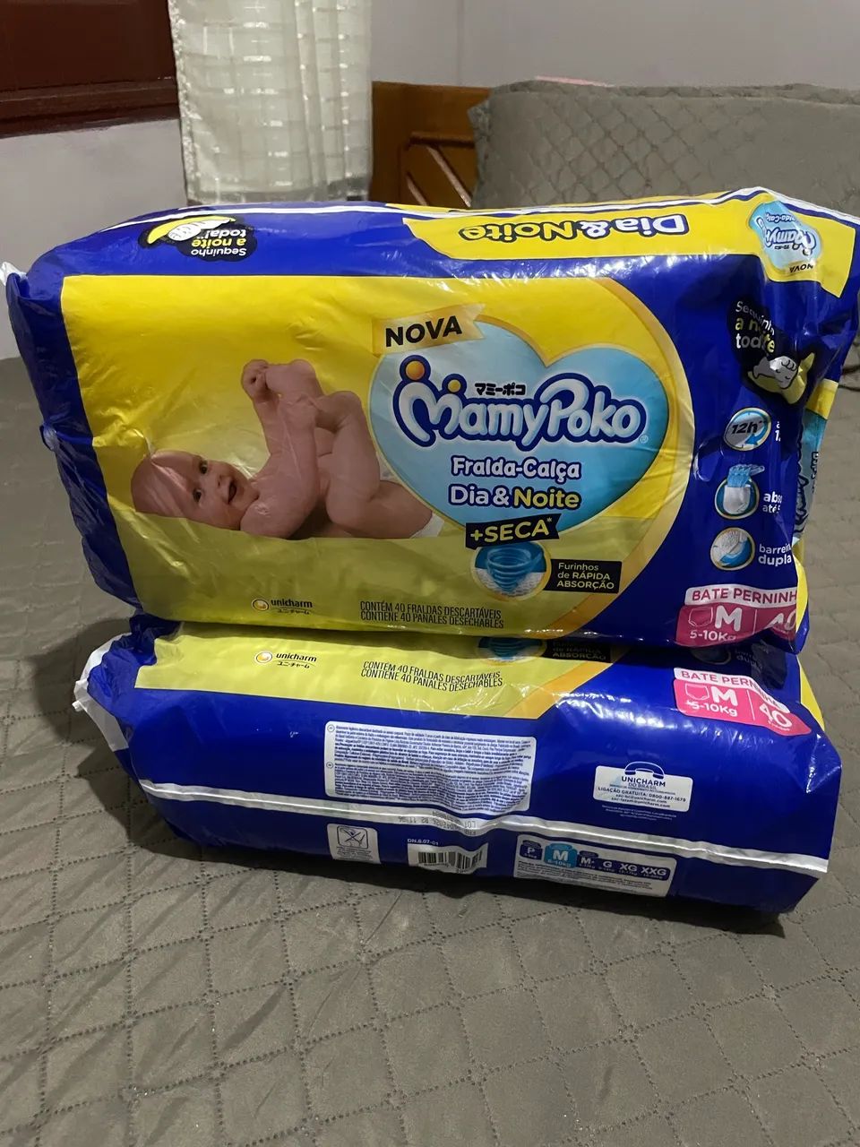 Kit fralda Mamypoko Nova 40un
